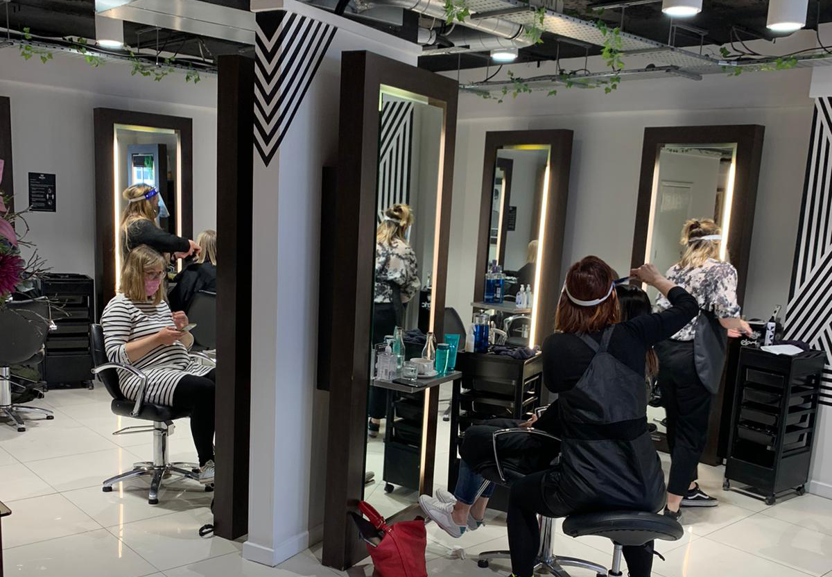 Electric Salons celebrate successful first week back Electric Hair